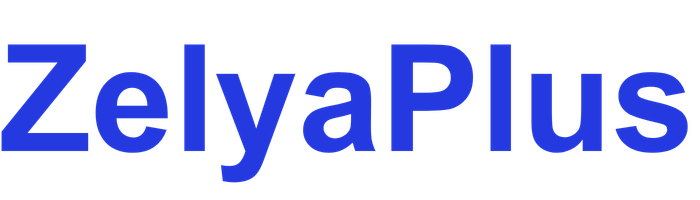 Zelya Plus Logo Bleu